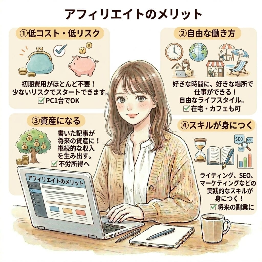 afiriate-merit - Performance Technologies Inc. アフィリエイトのメリット